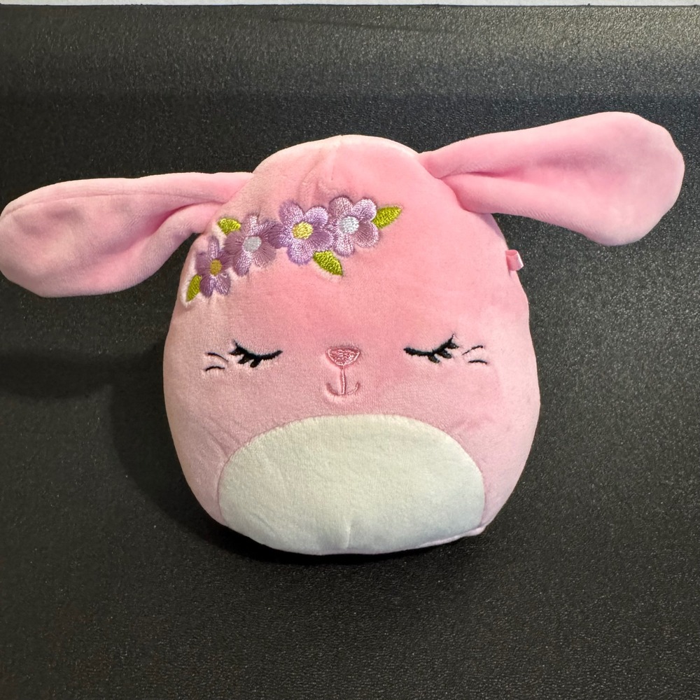 Squishmallows Pink Bunny‎ Rabbit 5 inch Flower Crown Plush Jazwares 2025